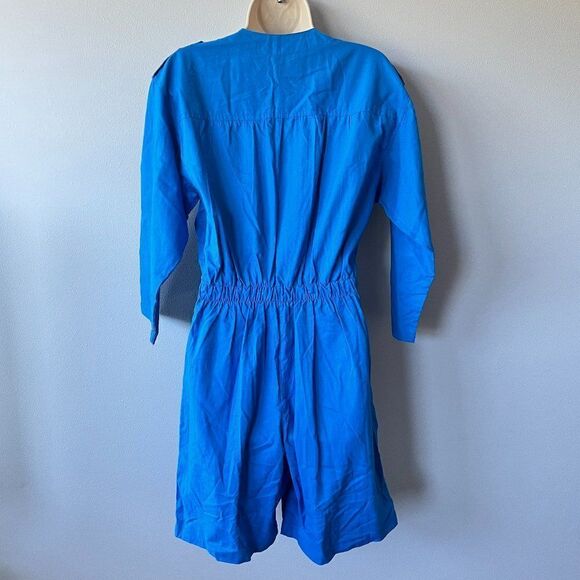 Diane Von Furstenberg Sport Vintage Cotton Short Jumper Size L - Picture 4 of 7